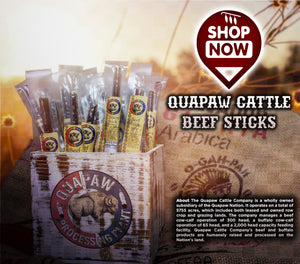 QCC Bison Peppered snack stick